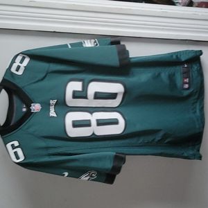 On Field Nike Eagles NFL Ertz Jersey